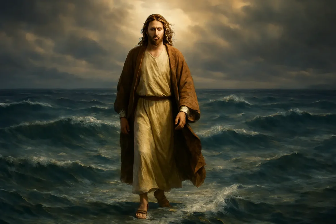 Jesus Caminha Sobre as Águas