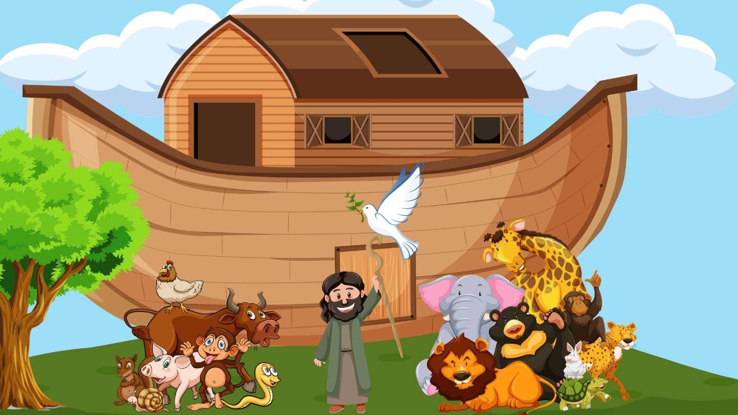 História Bíblica Para Crianças: A Arca de Noé