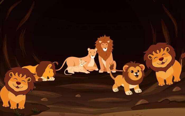 histórias bíblicas para crianças_ Daniel na cova dos leoes