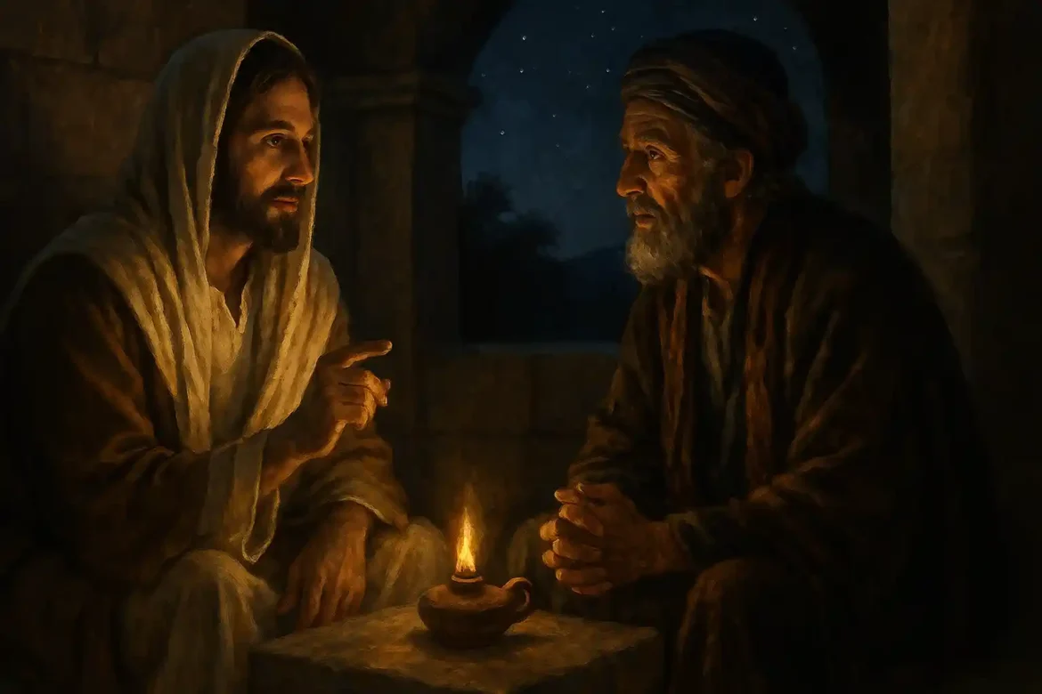 Jesus e nicodemos